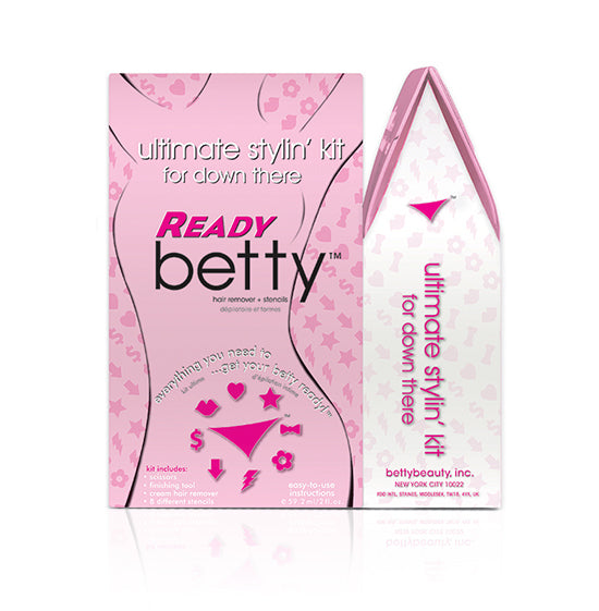 Ready Betty Ultimate Stylin Kit - Hair Removal for Down There